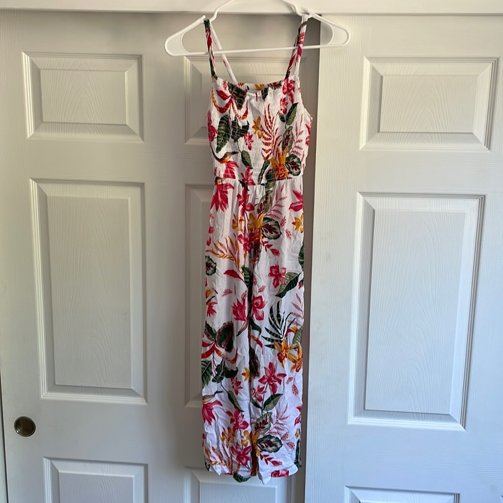 Old Navy Floral Jumpsuit